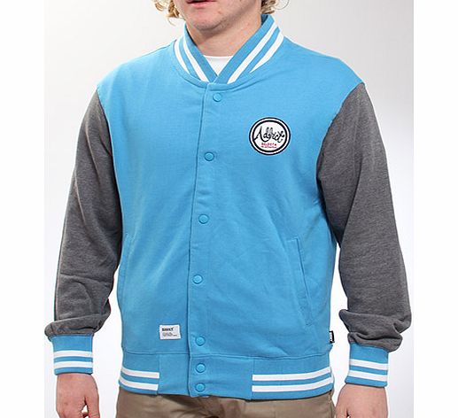 Addict Varsity Snap fastening sweatshirt - Blue