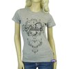 Addict Womens Icon Ornate Tee (Marl Grey)