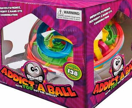 Addictaball Large Maze 1 Puzzle Game