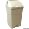 Addis 24Ltr Kitchen Bin With Roll Top Lid Latte