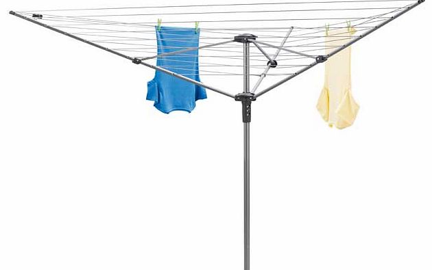 Addis 40m 3-Arm Rotary Clothes Airer