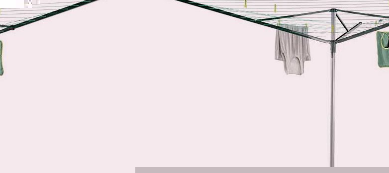 Addis 60m 3-Arm Outdoor Rotary Airer