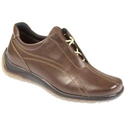 Adelchi Female Adel809 Leather Upper Textile Lining in Tan