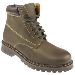 Male ADEM1001 Leather Upper Leather/Textile Lining in Brown