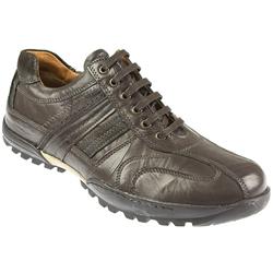 Adelchi Male ADEM1003 Leather Upper Leather/Textile Lining in Dark Brown