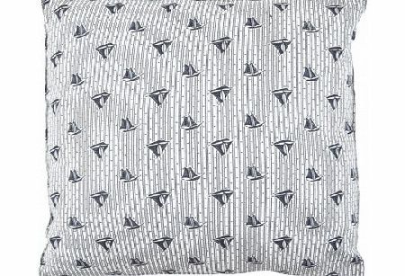 Adeline Affre Charlie boat cushion - water green `One size