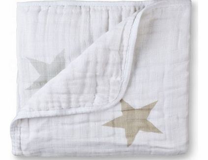 Blanket - Stars and Grey `One size