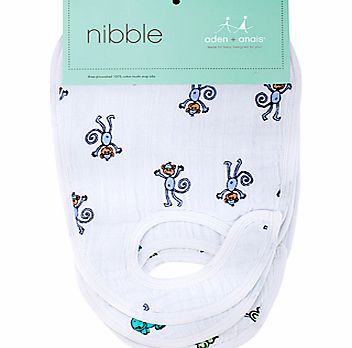 Aden   Anais Jungle Jam Snap Baby Bibs, Pack of