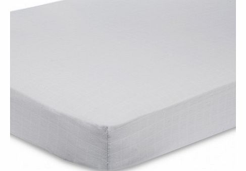 Plain Grey Fitted Sheet `One size