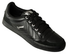 Adi Hummel Stadil Low Black Leather Trainers