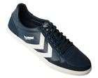 Hummel Stadil Low Slim Blue/White Leather Trainers