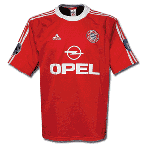 Adidas 00-01 Bayern Munich Champions League shirt