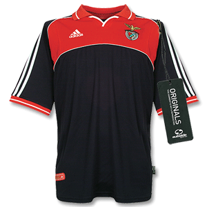 Adidas 00-01 Benfica Away Shirt - No Sponsor