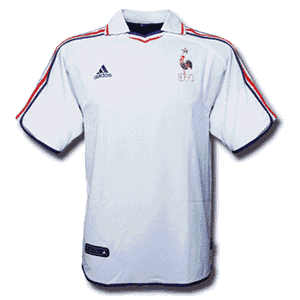 Adidas 00-02 France Away shirt