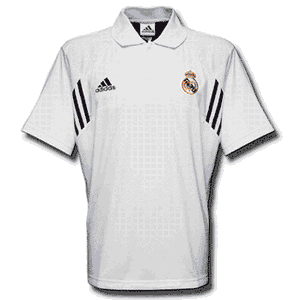 01-02 Real Madrid Cent. Polo shirt - white