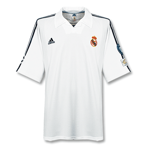 01-02 Real Madrid Home C/L shirt