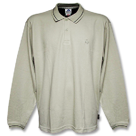 Adidas 01-02 Real Madrid L/S Polo shirt - beige