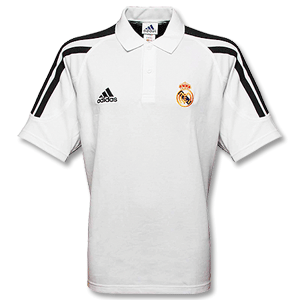 01-02 Real Madrid Polo S/S - Whi