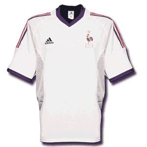 Adidas 02-03 France Away shirt - replica