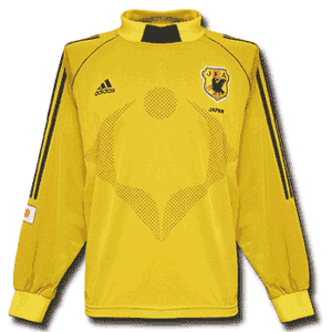 Adidas 02-03 Japan Away GK shirt