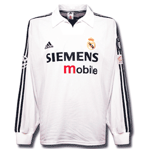 02-03 Real Madrid C/L H L/S (9 Cup) Players