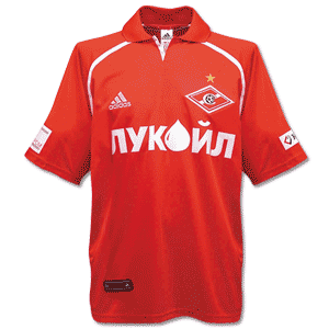 02-03 Spartak Moscow Home C/L shirt