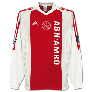 Adidas 03-04 Ajax H C/L L/S Inc Patches
