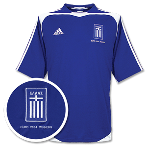 04-05 Greece H S/S + Euro 2004 Winners Emb.