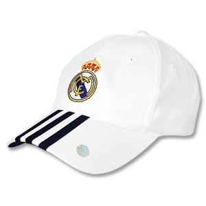 Adidas 05-06 Real Madrid Stripe Cap - White