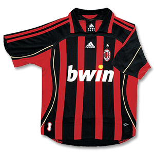 Adidas 06-07 AC Milan Home Shirt - Boys