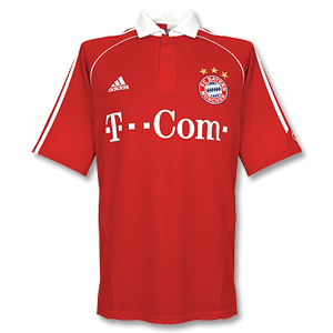 06-07 Bayern Munich Home Shirt + Bundesliga Champions Patch