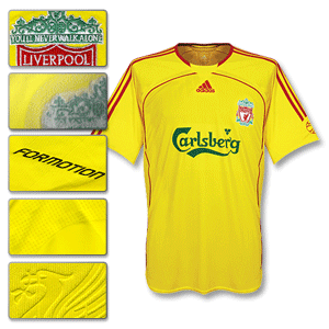 Adidas 06-07 Liverpool Away Shirt - Players Version