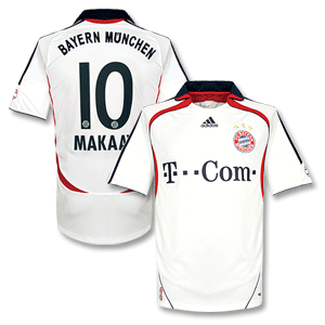 06-08 Bayern Munich Away Shirt + Makaay No. 10