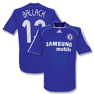 06-08 Chelsea Home Shirt + Ballack 13 (C/L Style)