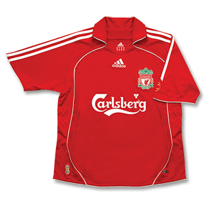 Adidas 06-08 Liverpool Home Shirt - Boys