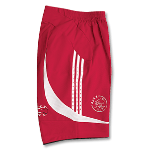 Adidas 07-08 Ajax Training Shorts - Red/White