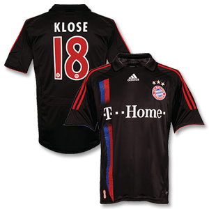 Adidas 07-08 Bayern Munich 3rd shirt   Klose No.18