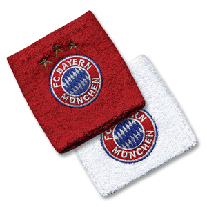 07-08 Bayern Munich Wristbands Red/White