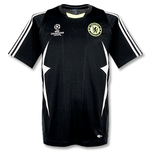 07-08 Chelsea UCL Training Jersey - Black/White
