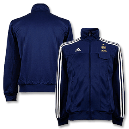 Adidas 07-08 France Tracktop - Navy