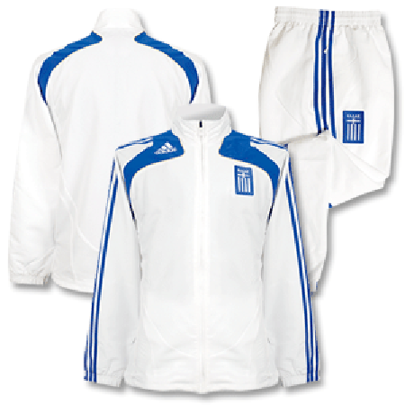 07-08 Greece Presentation Suit - White/Blue