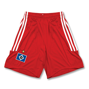 Adidas 07-08 Hamburg SV Home Shorts - Boys
