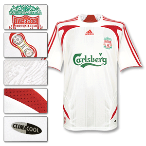 Adidas 07-08 Liverpool Away shirt - boys