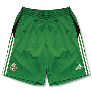 Adidas 07-08 Mexico Training Shorts - Green