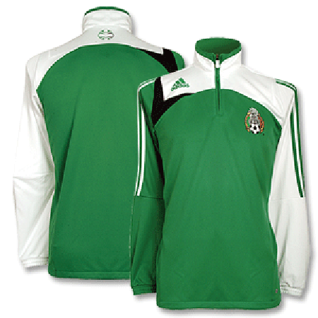 Adidas 07-08 Mexico Training Top - Green/White
