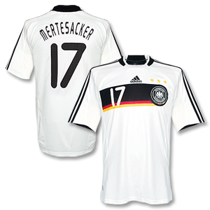 Adidas 07-09 Germany Home Shirt   Mertesacker No.17