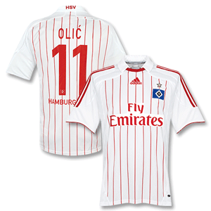 Adidas 07-09 Hamburger SV Home Shirt   Olic No. 11