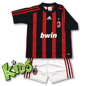 Adidas 08-09 AC Milan Home Mini Kit