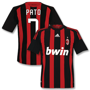 Adidas 08-09 AC Milan home Shirt   Pato No. 7
