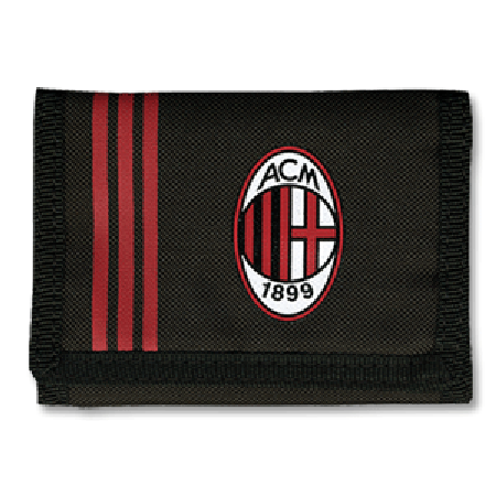 Adidas 08-09 AC Milan Wallet - Black * Import